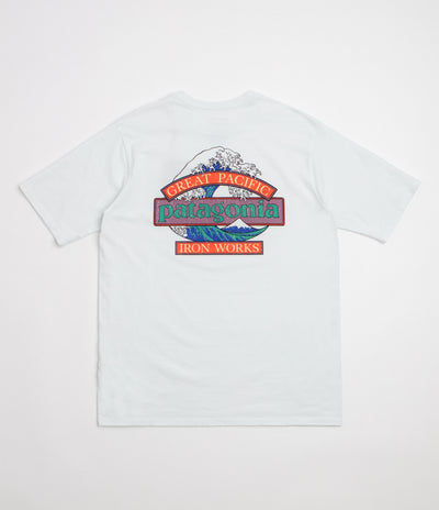 Patagonia Great Waves Responsibili-Tee T-Shirt - Fiber White