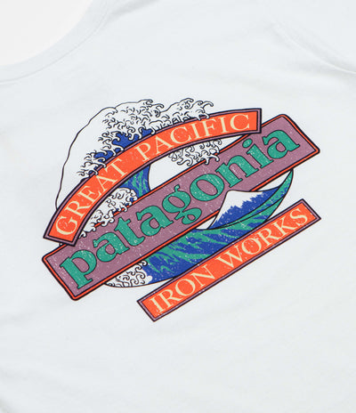 Patagonia Great Waves Responsibili-Tee T-Shirt - Fiber White