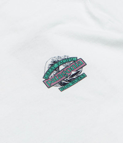 Patagonia Great Waves Responsibili-Tee T-Shirt - Fiber White