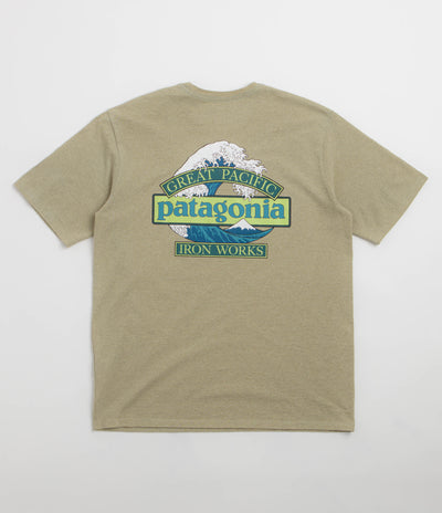 Patagonia Great Waves Responsibili-Tee T-Shirt in Gumtree Green