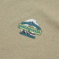 Patagonia Great Waves Responsibili-Tee T-Shirt in Gumtree Green thumbnail