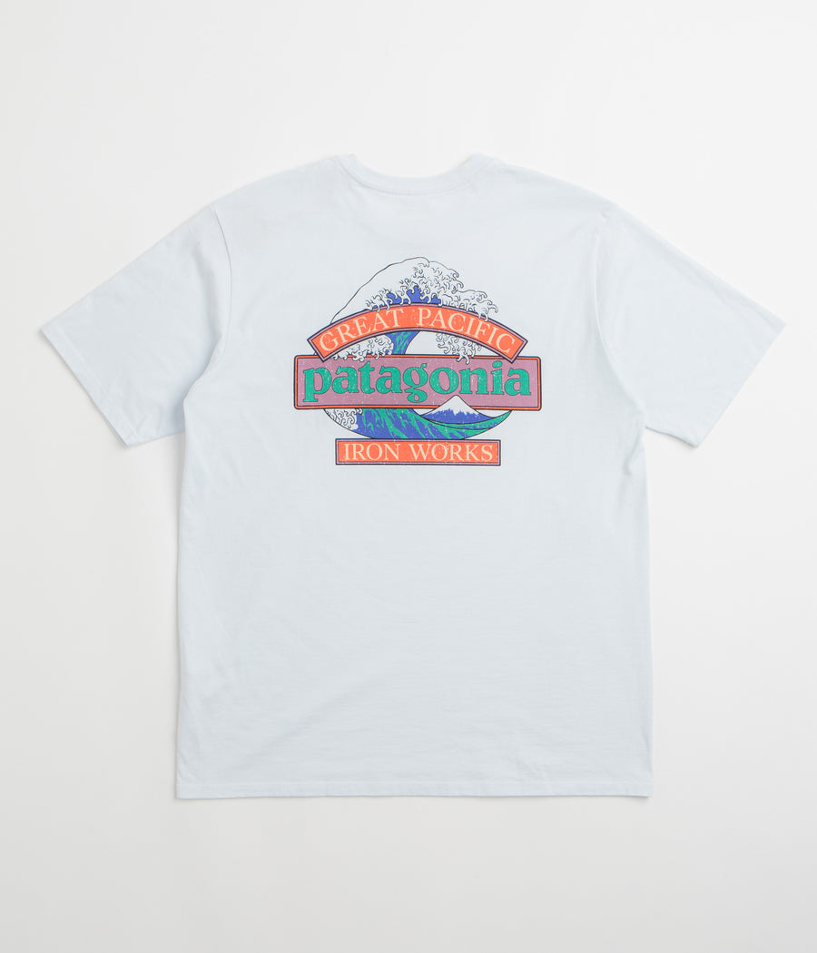 Patagonia Great Waves Responsibili-Tee T-Shirt in White