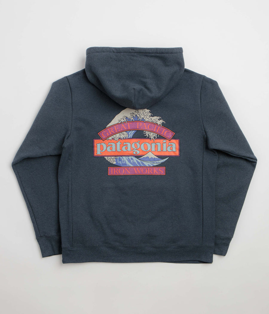 Patagonia Great Waves Uprisal Hoodie - Summit Blue
