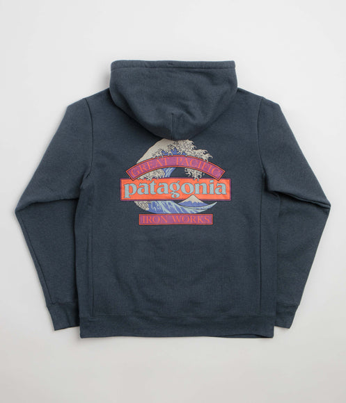 Patagonia Great Waves Uprisal Hoodie - Summit Blue