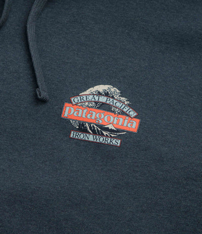 Patagonia Great Waves Uprisal Hoodie - Summit Blue