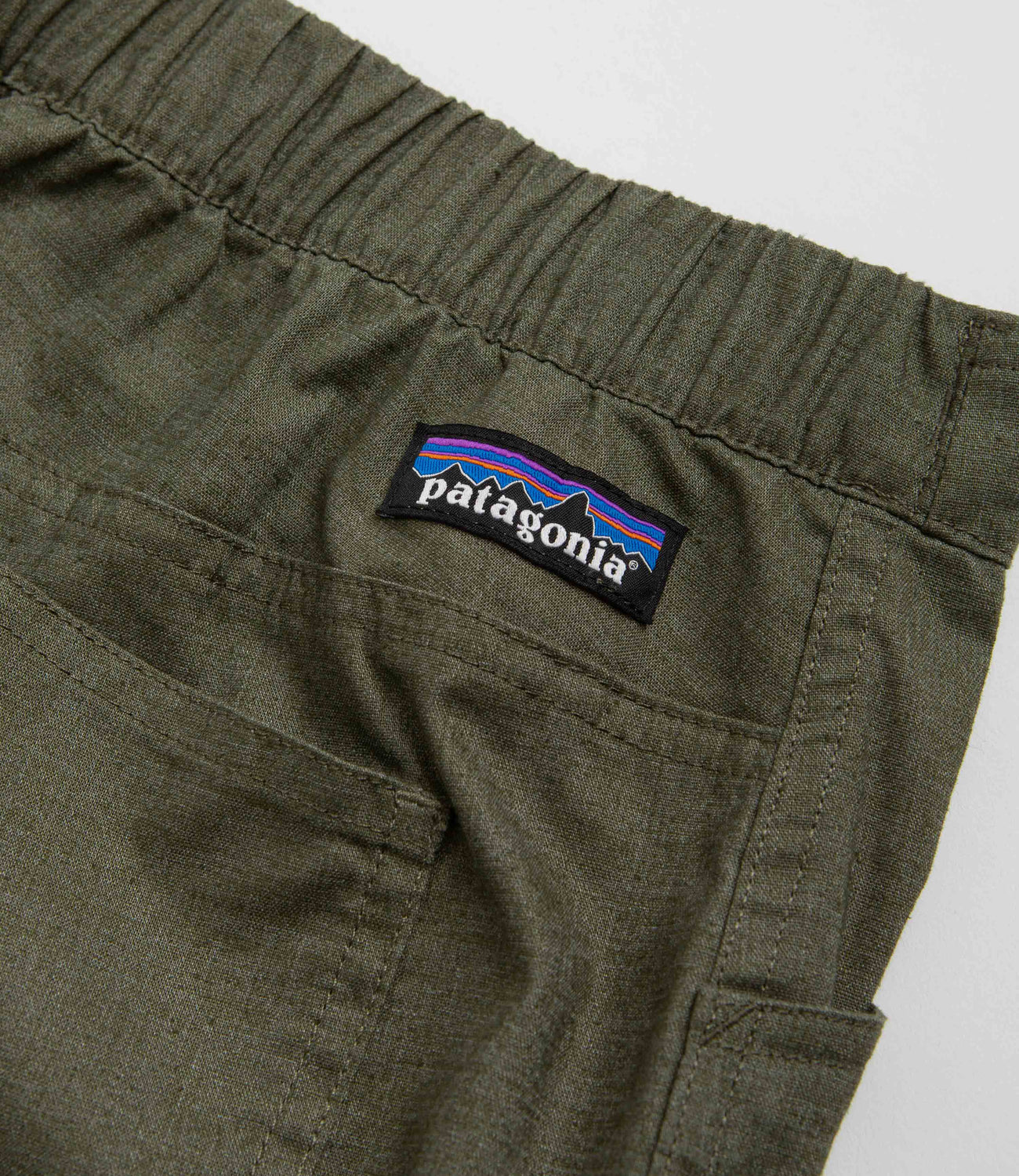 Patagonia Hampi Rock Shorts Basin Green Flatspot