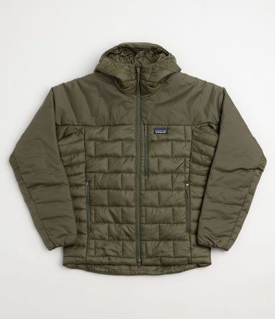 Patagonia Hi-Loft Nano Puff Hoody Jacket - Basin Green