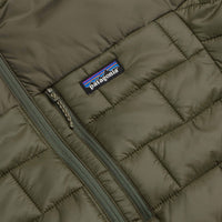 Patagonia Hi-Loft Nano Puff Hoody Jacket - Basin Green thumbnail