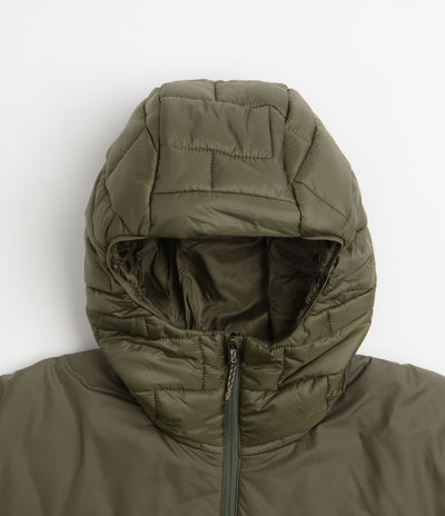 Patagonia Hi-Loft Nano Puff Hoody Jacket - Basin Green