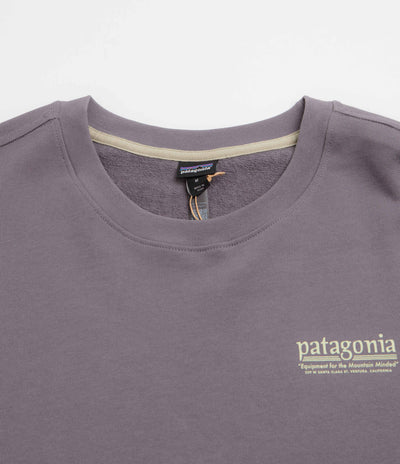 Patagonia Hut Tripper Daily Crewneck Sweatshirt in May Grey