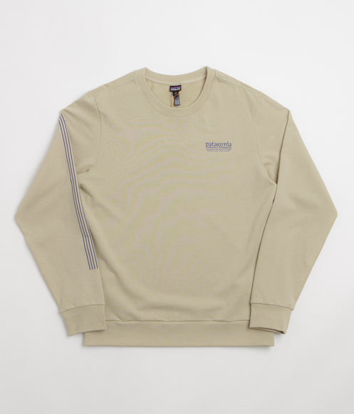 Patagonia Hut Tripper Daily Crewneck Sweatshirt - Weathered Stone