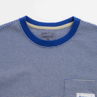 Patagonia Hut Tripper Label Pocket T-Shirt - Hut Tripper Micro: Cobalt Blue thumbnail