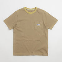 Patagonia Hut Tripper Label Pocket T-Shirt - Hut Tripper Micro: Lynx Tan thumbnail