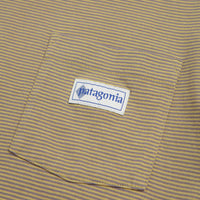 Patagonia Hut Tripper Label Pocket T-Shirt - Hut Tripper Micro: Lynx Tan thumbnail