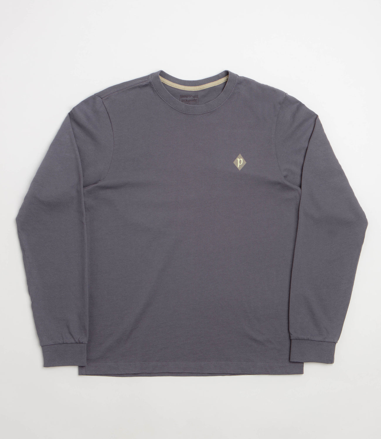 Patagonia Hut Tripper Skyline Long Sleeve T-Shirt - May Grey