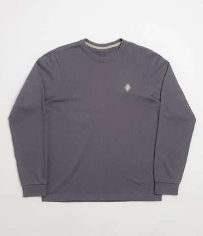 Patagonia Hut Tripper Skyline Long Sleeve T-Shirt in May Grey