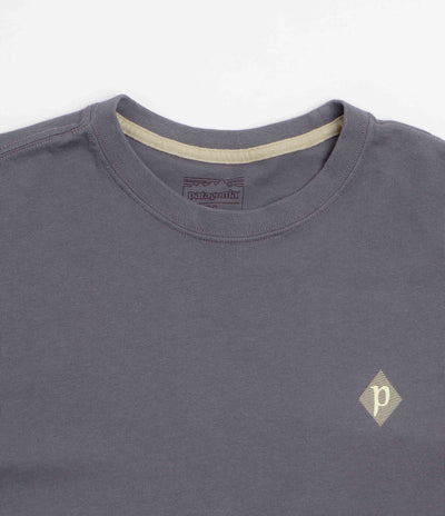 Patagonia Hut Tripper Skyline Long Sleeve T-Shirt in May Grey
