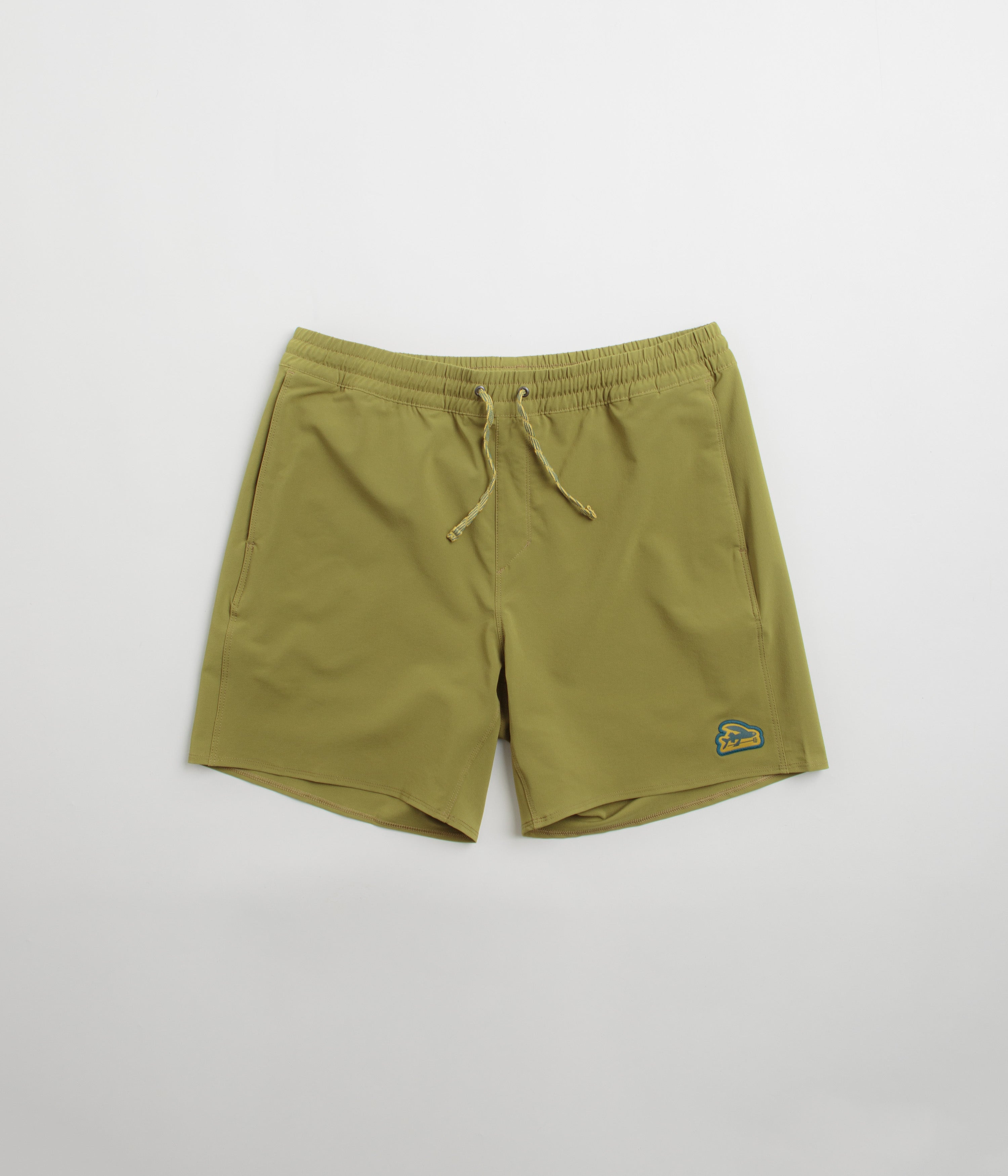 Patagonia Hydropeak Volley 16" Shorts in Graze Green