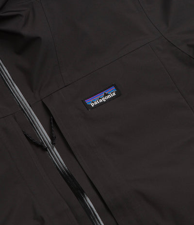 Patagonia Insulated Boulder Fork Rain Jacket - Black