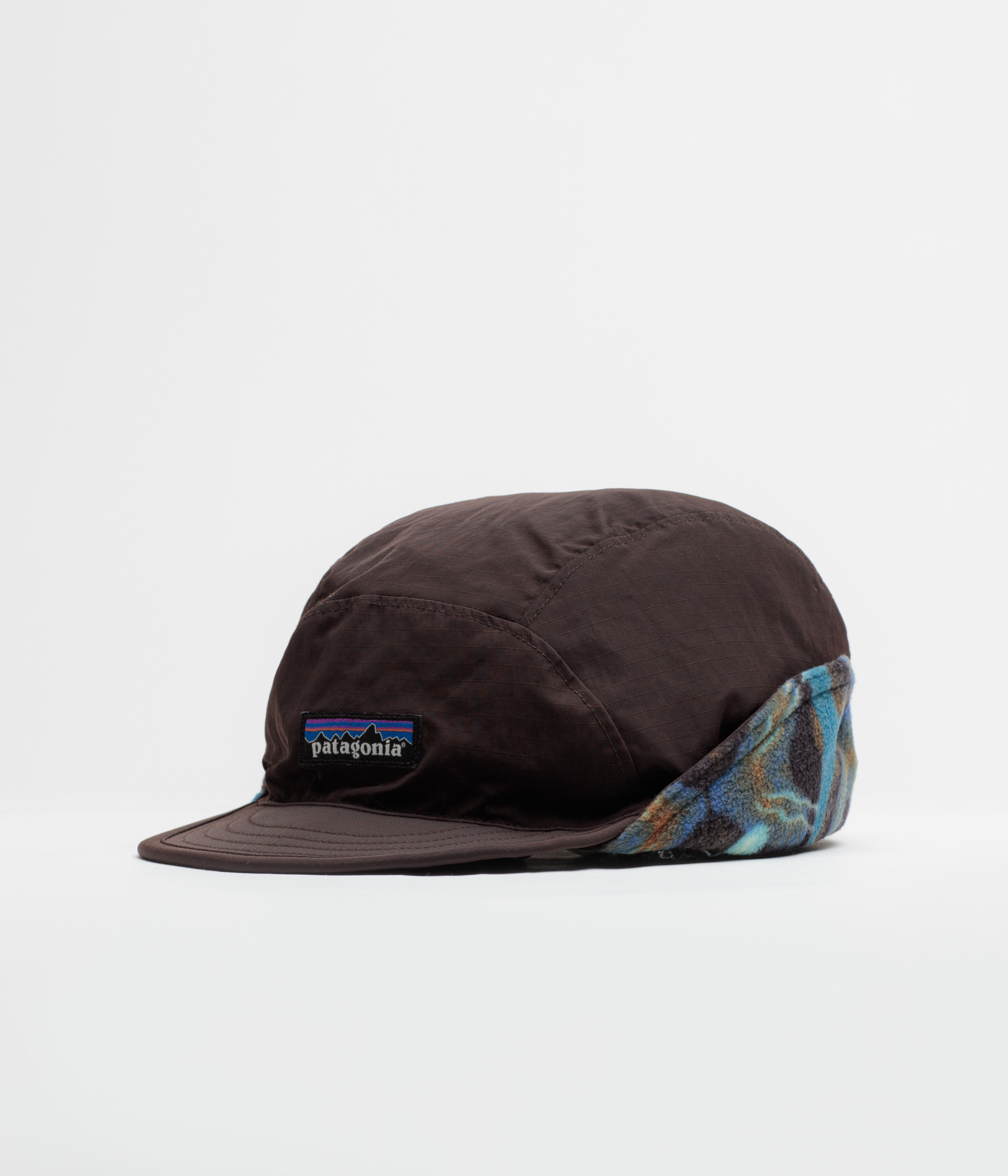 Patagonia Isthmus Earflap Cap in Den Brown