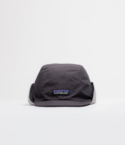 Patagonia Isthmus Earflap Cap in Ink Black