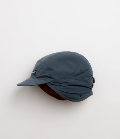 Patagonia Isthmus Earflap Cap in Summit Blue