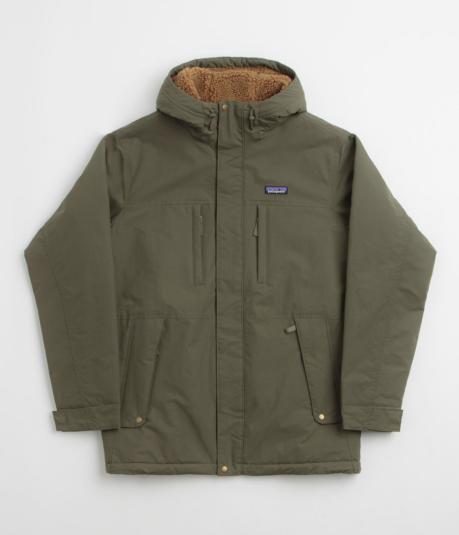 Patagonia Isthmus Parka in Basin Green and Basin Green