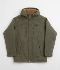 Patagonia Isthmus Parka in Basin Green and Basin Green