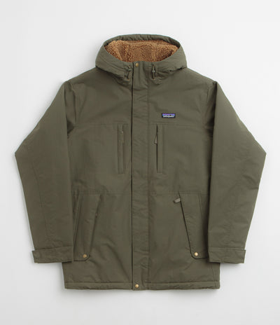 Patagonia Isthmus Parka in Basin Green and Basin Green
