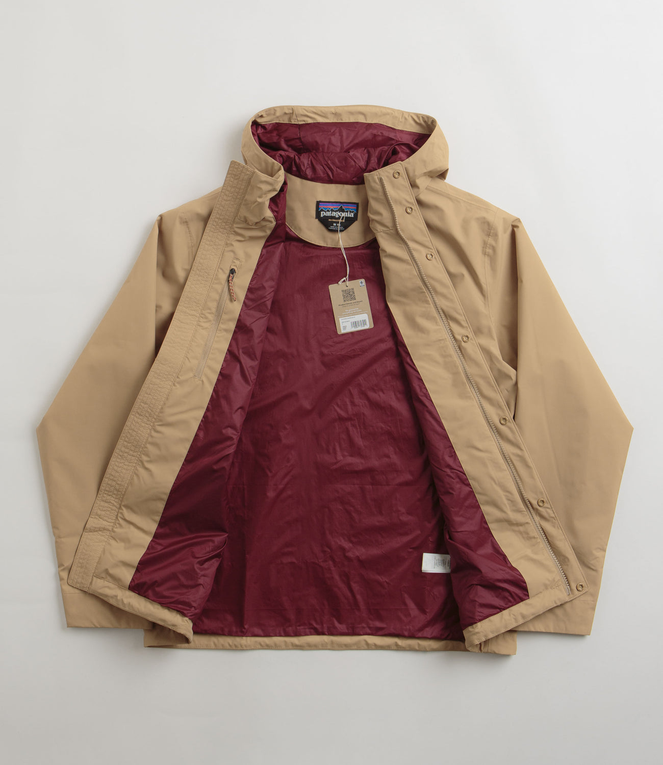 Patagonia tezzeron jacket mojave deals khaki