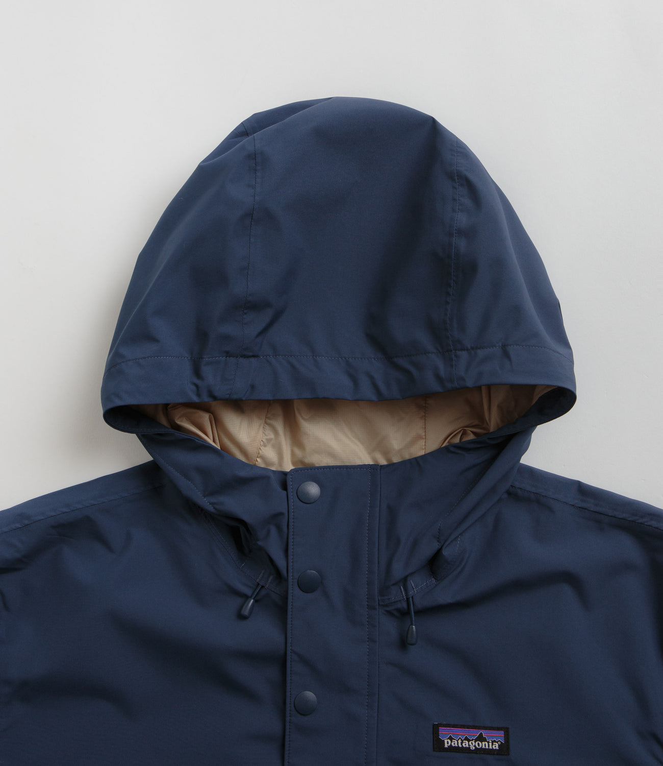 Patagonia Jackson Glacier Rain Jacket Tidepool Blue Flatspot