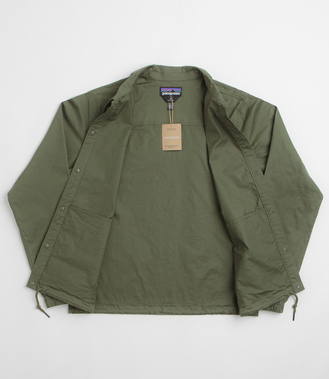 Patagonia Lightweight All-Wear Unlined Jacket - Basin Green | flatspot