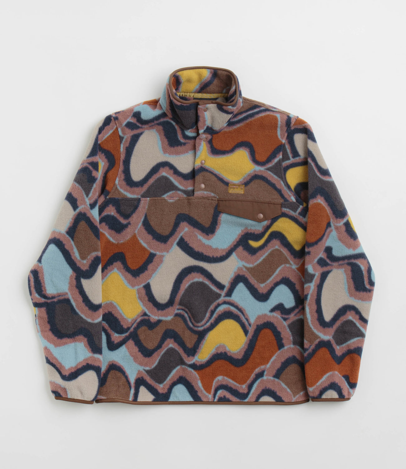 Patagonia Lightweight Synchilla Snap-T Fleece - Currents: Dulse