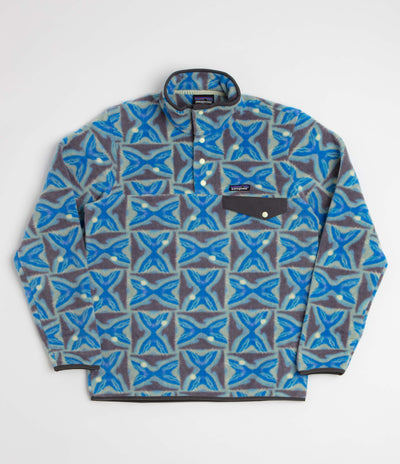 Patagonia Lightweight Synchilla Snap-T Fleece - Deep Freeze: Forge Grey