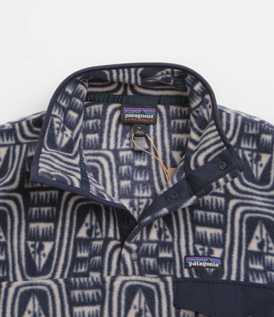 Patagonia Lightweight Synchilla Snap-T Fleece - Flow: Sunken Blue