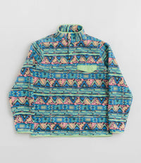 Patagonia Lightweight Synchilla Snap-T Fleece in High Hopes Geo: Salamander Green