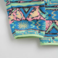 Patagonia Lightweight Synchilla Snap-T Fleece in High Hopes Geo: Salamander Green thumbnail