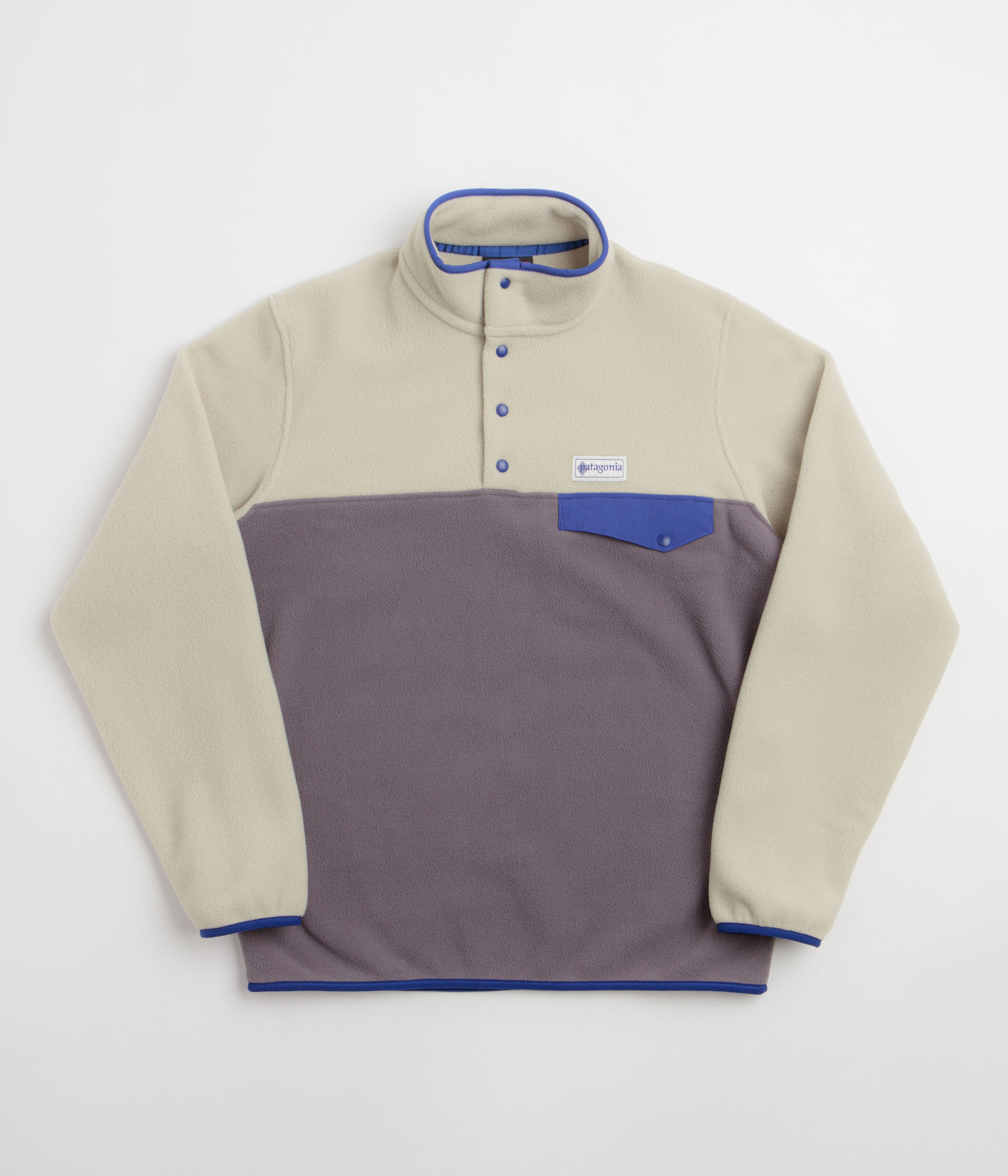 Patagonia Lightweight Synchilla Snap-T Fleece in May Grey