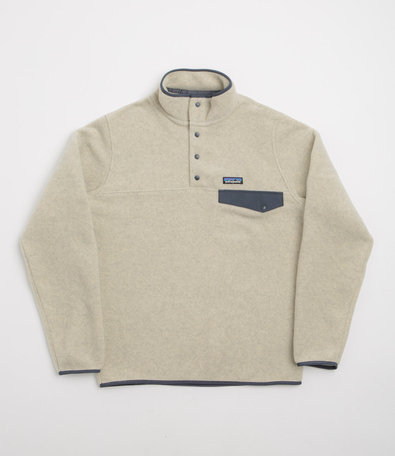 Patagonia Lightweight Synchilla Snap-T Fleece - Oatmeal Heather
