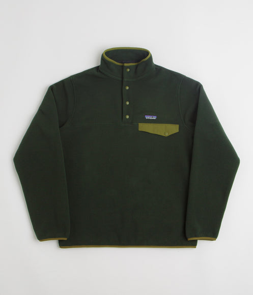 Patagonia Lightweight Synchilla Snap-T Fleece - Old Growth Green