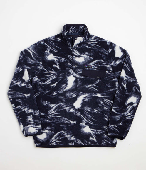Patagonia Lightweight Synchilla Snap-T Fleece - Polar Breeze: Sunken Blue
