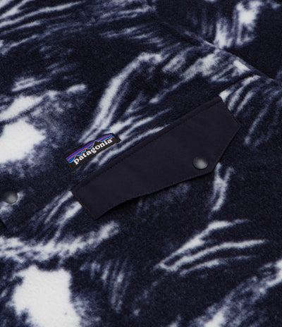 Patagonia Lightweight Synchilla Snap-T Fleece in Polar Breeze: Sunken Blue