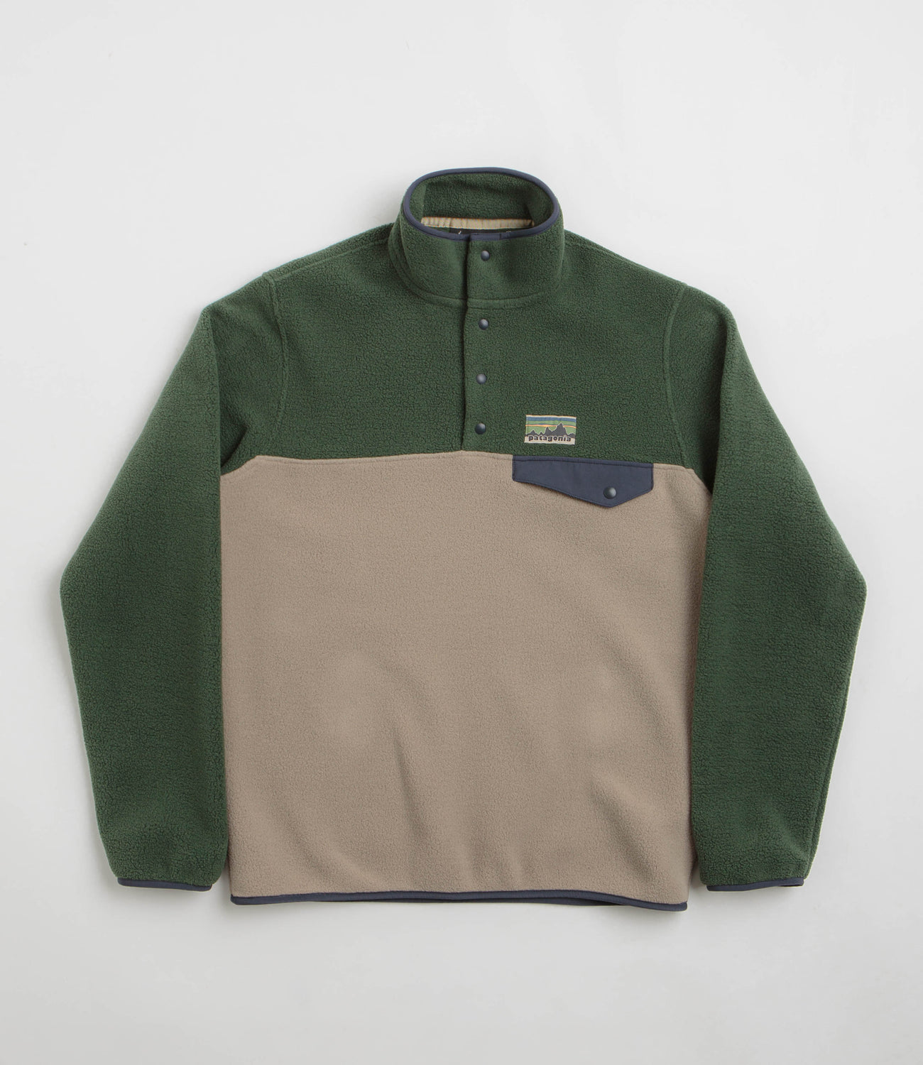 Patagonia Lightweight Synchilla Snap T Fleece Seabird Grey Flatspot