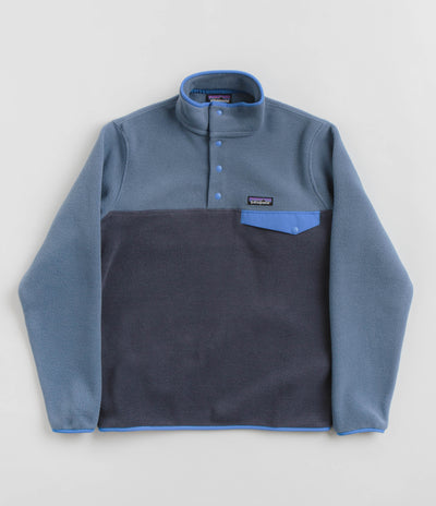 Patagonia Lightweight Synchilla Snap-T Fleece - Smolder Blue