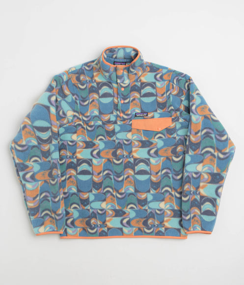 Patagonia Lightweight Synchilla Snap-T Fleece - Swallowtail Geo