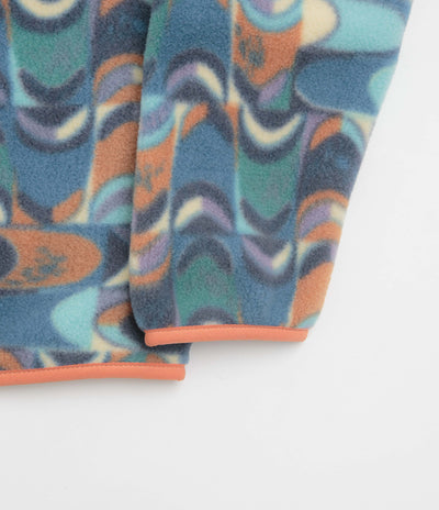 Patagonia Lightweight Synchilla Snap-T Fleece - Swallowtail Geo: Still Blue