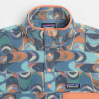 Patagonia Lightweight Synchilla Snap-T Fleece - Swallowtail Geo: Still Blue thumbnail