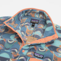 Patagonia Lightweight Synchilla Snap-T Fleece - Swallowtail Geo: Still Blue thumbnail
