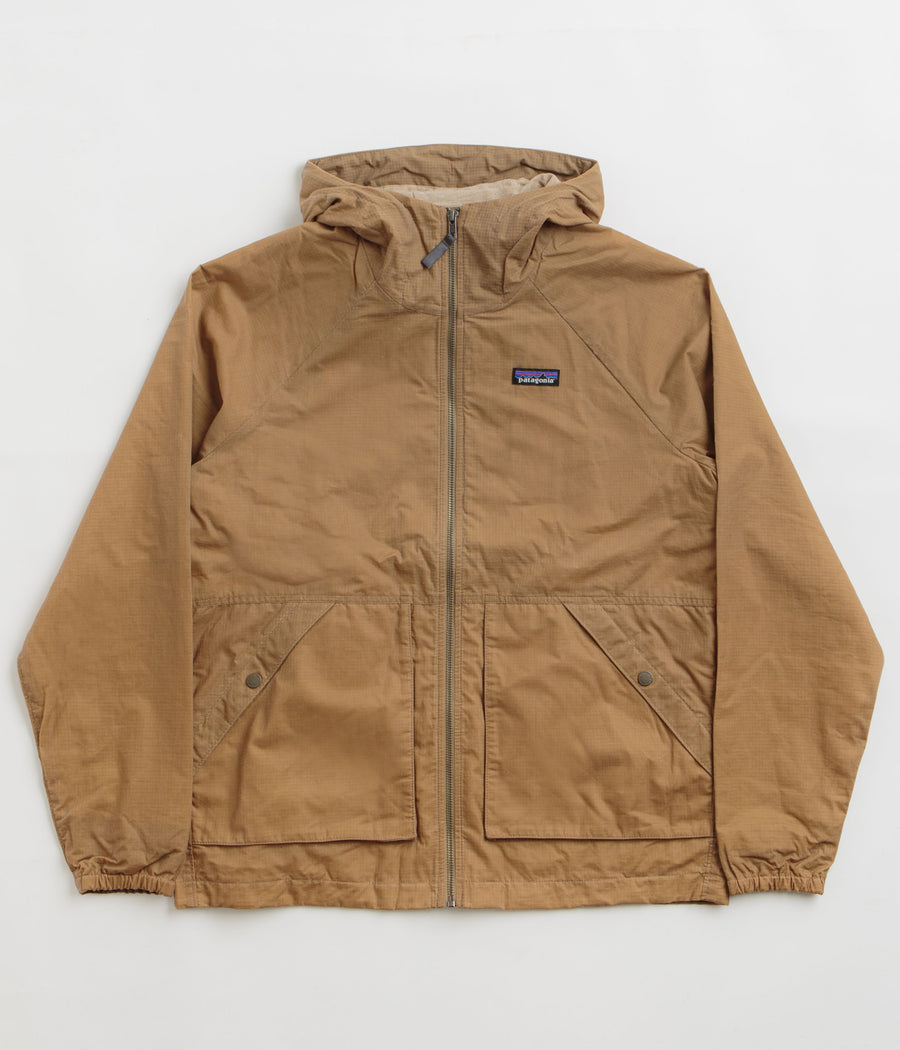 Patagonia Lightweight Waxed Cotton Jacket in Slab Khaki