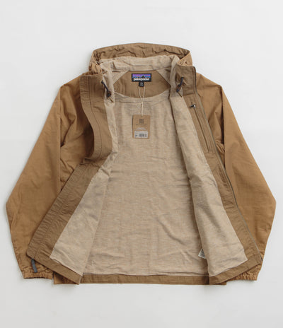 Patagonia Lightweight Waxed Cotton Jacket - Slab Khaki